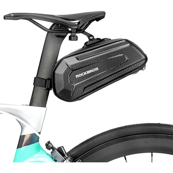 Torba rowerowa mocowana pod siodełko na zaczep szybkozłączke 1.8l - czarna Torba rowerowa mocowana pod siodełko na zaczep szybkozłączke 1.8l - czarna