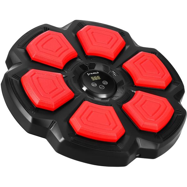 TB06 ELEKTRONICZNA TARCZA BOKSERSKA BLUETOOTH Z MUZYKĄ I RĘKAWICAMI HMS