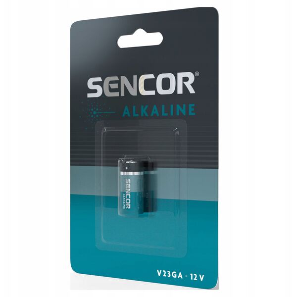 Αλκαλική μπαταρία, 23A, V23GA, 1.5V, Sencor, blister, 1-συσκευασία