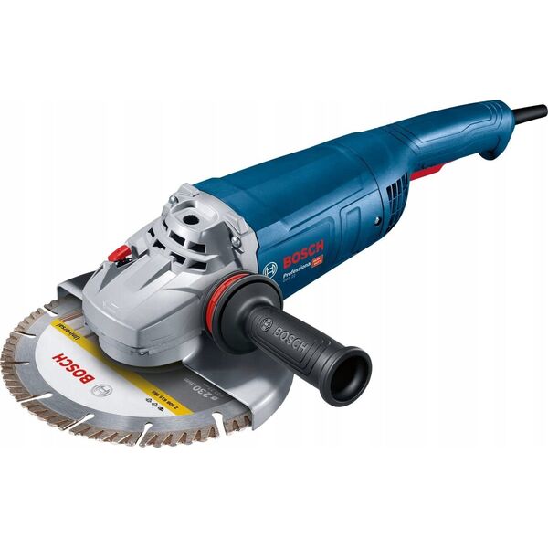 Bosch Bosch angle grinder GWS 22-230 J Professional (blue, 2,200 watts, incl. Diamond cutting disc)