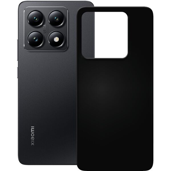 PEDEA Μαλακή Θήκη TPU για Xiaomi Redmi 14T Pro, μαύρο