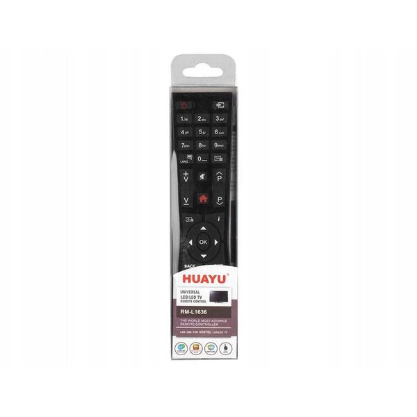 Lamex LXP1636 TV remote control TV LCD VESTEL / HYUNDAI / TELEFUNKEN RM-L1636 NETFLIX / YOUTUBE PRIME VIDEO