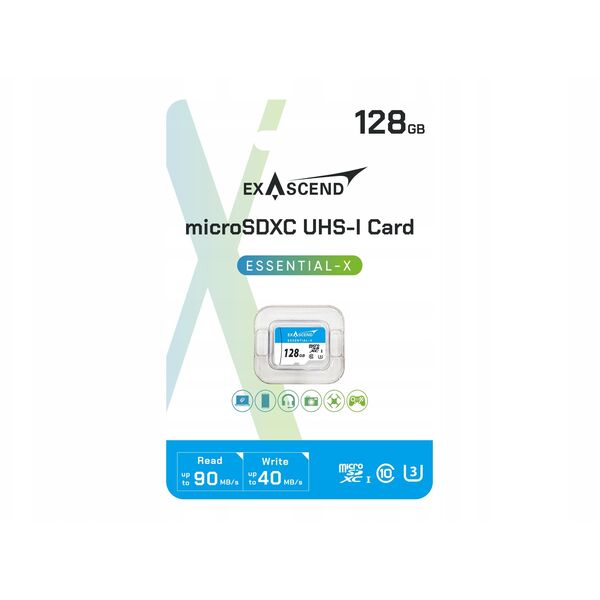 Karta pamięci Exascend Essential-X micro SD 128GB