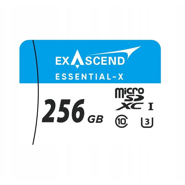 Karta pamięci Exascend Essential-X micro SD 256GB