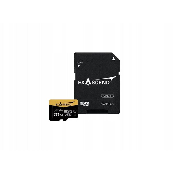 Karta Exascend Catalyst UHS-II V60 micro 256GB