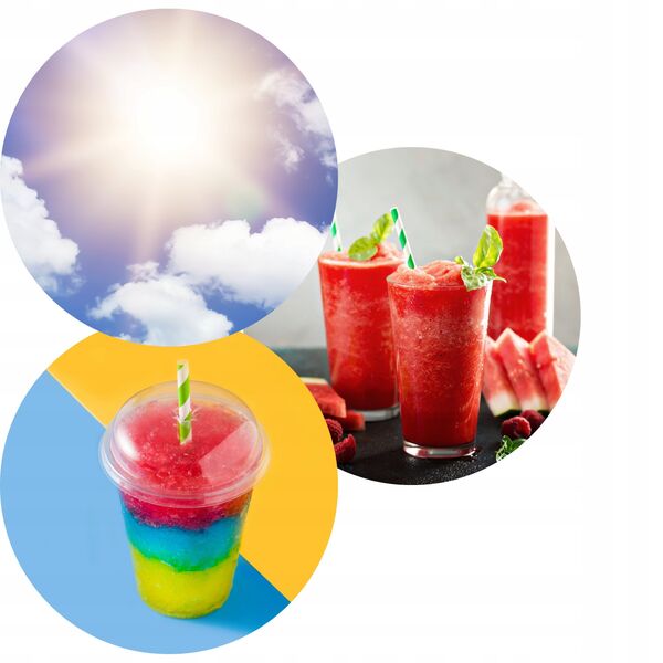 Fizz παγωτομηχανή SlushPuppie Slusheis 1L μπλε με βρυσάκι
