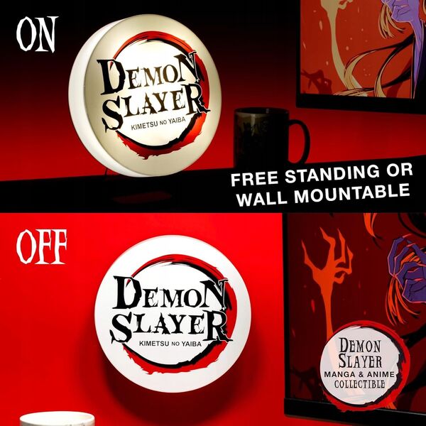 Φωτιστικό γραφείου Paladone Demon Slayer βάση ακουστικών+φως