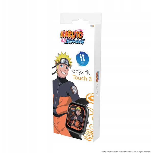 abyx Smartwatch Fit Touch 3 Naruto Uzumaki space γκρι