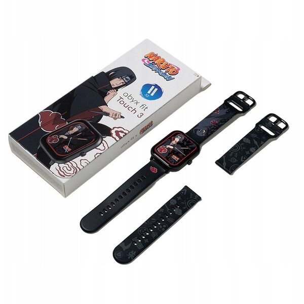 abyx Smartwatch Fit Touch 3 Itachi Uchiwa space γκρι