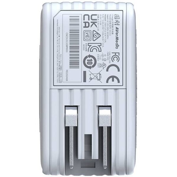 AVerMedia Ladedock, Core GO (GC313) White, 100W GaN, HDMI