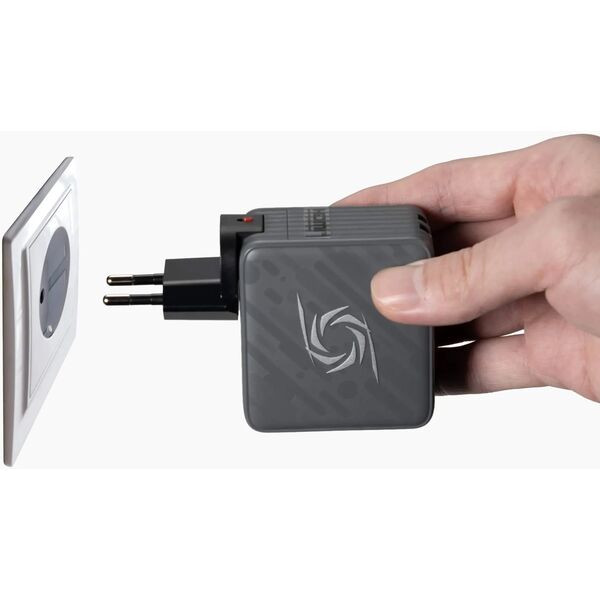 AVerMedia Ladedock, Core GO (GC313) Black, 100W GaN, HDMI