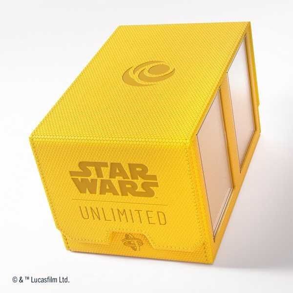 Gamegenic: Star Wars Unlimited - Διπλή Θήκη Τράπουλας - Κίτρινο