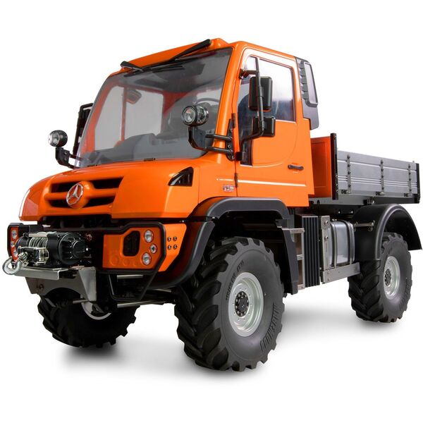 Amewi Mercedes-Benz Unimog Φορτωτής 4WD 1:10 ARTR πορτοκαλί