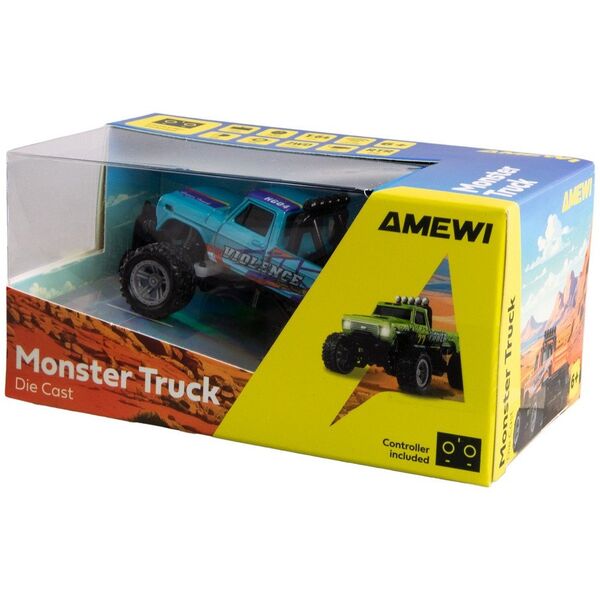 Amewi RC Monstertruck Die Cast Li-Ion 200mAh μπλε 6+