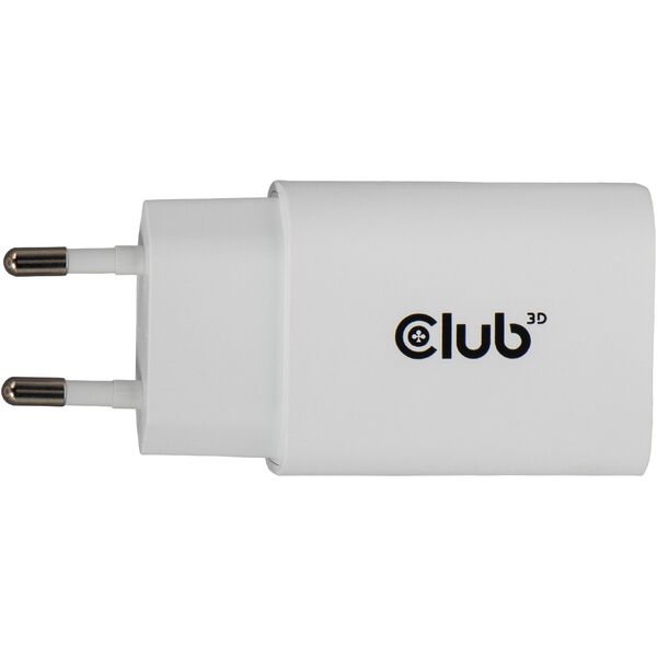 Φορτιστής Club3D Lifestyle USB-C 30Watt, 2 τεμάχια λευκός λιανική