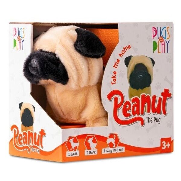 Διαδραστικό παιχνίδι PUGS AT PLAY Περπατώντας σκύλος Peanut