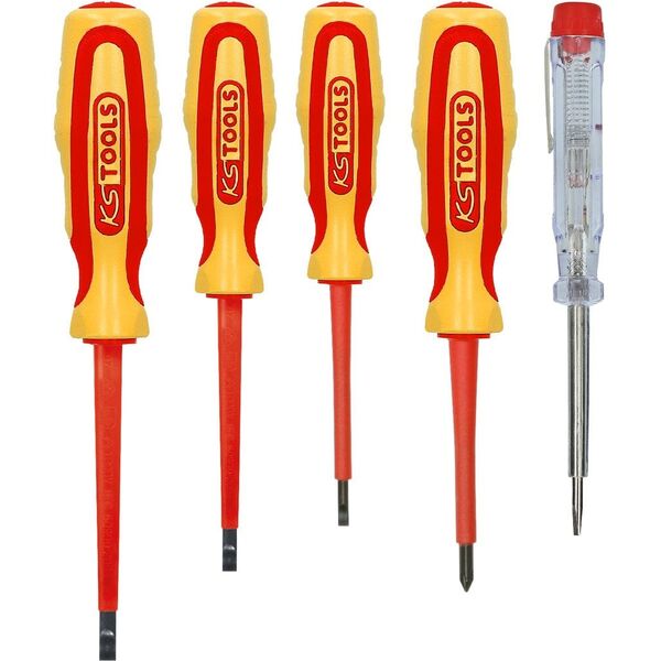 Σετ 5 κατσαβιδιών για ηλεκτρολόγους KS TOOLS