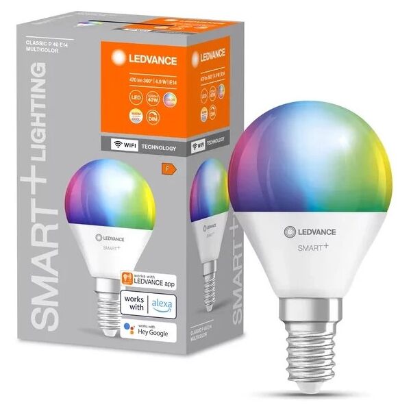 ΛΑΜΠΑ LED WIFI P40 E14 4.9W 470LM RGBW