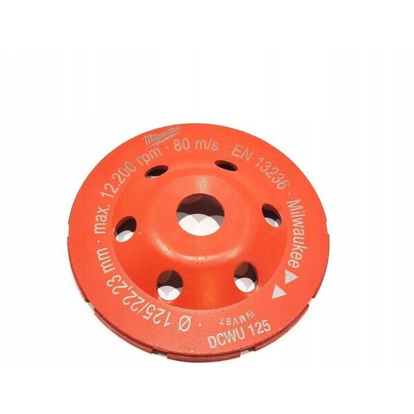 MILWAUKEE CUP DISC 125mm SDCWA UNIVERSAL%%%