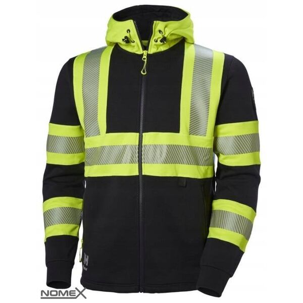 Πουλόβερ με ανακλαστικά στοιχεία HELLY HANSEN ICU, μαύρο M