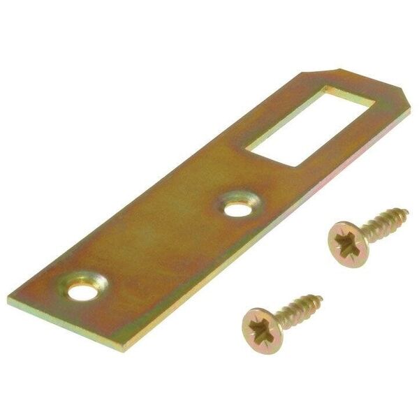CUPBOARD FITTING 20X95X1,50 YELLOW/4PCS