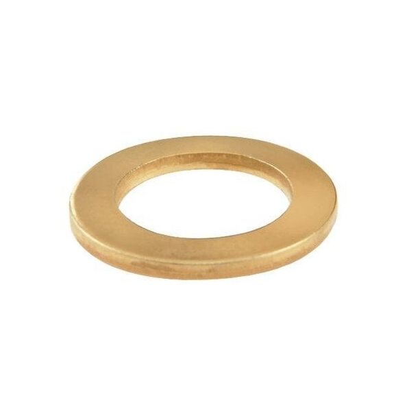 WASHERS 12X18X2 BRASS PLAT(DOORS)/16PCS