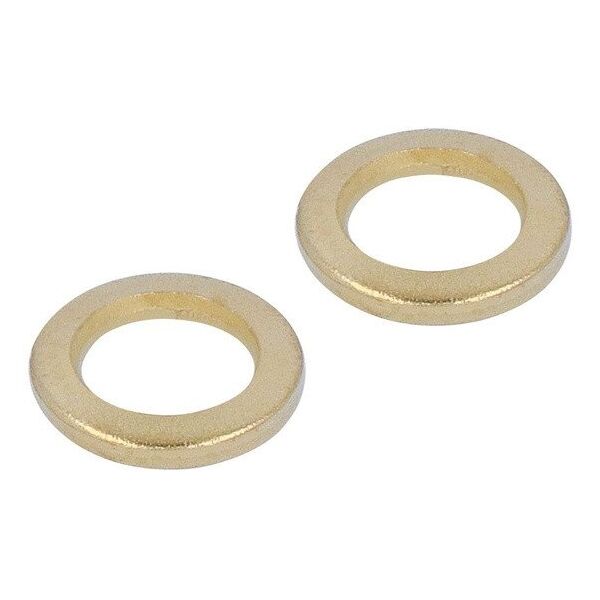 WASHERS 12X18X2 BRASS PLAT(DOORS)/16PCS