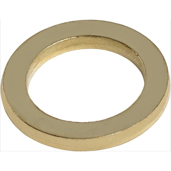 WASHERS 10X16X2 BRASS PLAT(DOORS)/18PCS