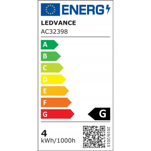 BULB LED EDISON 4W E27 820 300LM FIL
