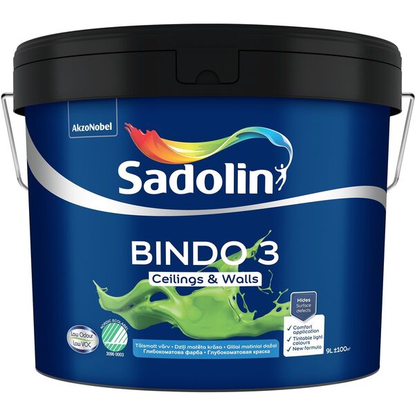 PAINT BINDO 3 BW 9L
