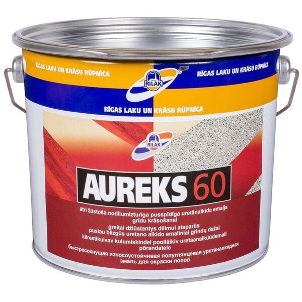 FLOOR PAINT AUREX-60 0,9L PUNAKASPRUUN