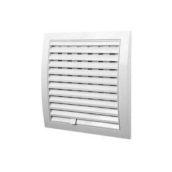 GRILLE ADJUSTABLE 148X153/D100, WHITE