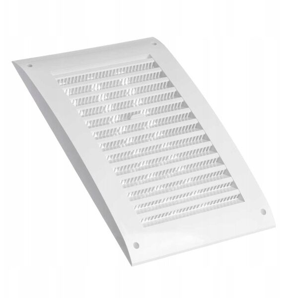 GRILLE PLASTIC ADJUSTABLE 250X170, WHITE