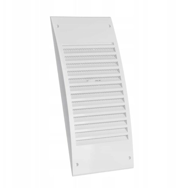 GRILLE PLASTIC ADJUSTABLE 300X140, WHITE