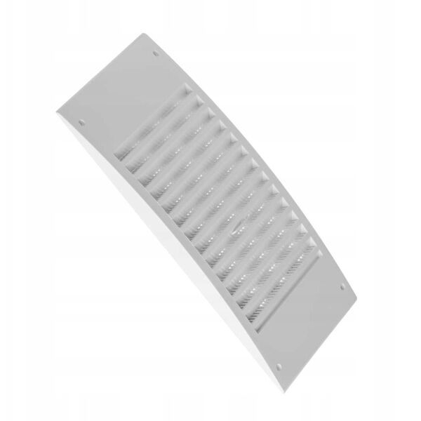 GRILLE PLASTIC ADJUSTABLE 300X140, WHITE
