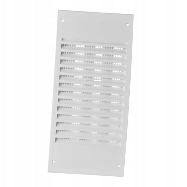 GRILLE PLASTIC ADJUSTABLE 300X140, WHITE