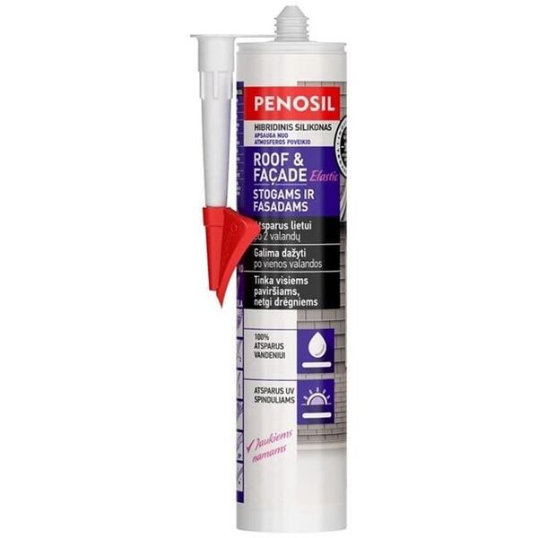 ROOF & FACADE ELASTIC SEALANT GRAY