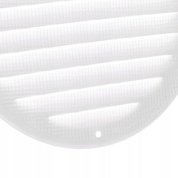 GRILLE METAL D160, WHITE