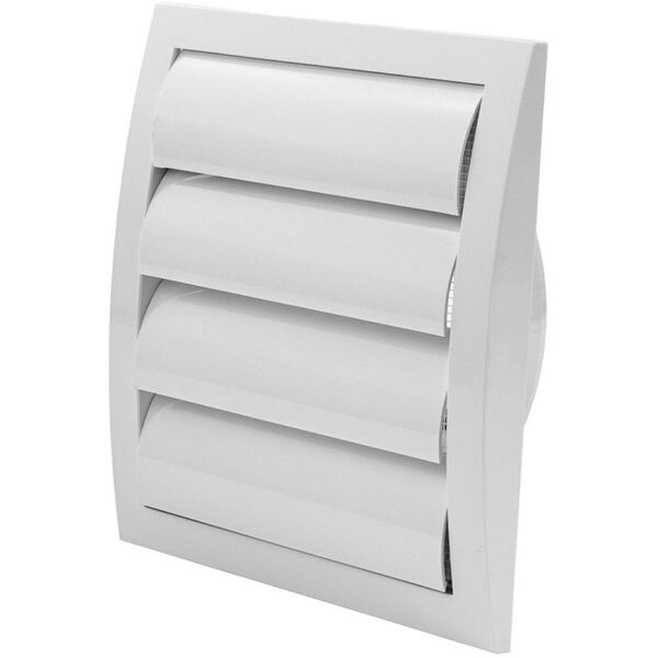 GRILLE PLASTIC 190X190/D125,WHITE