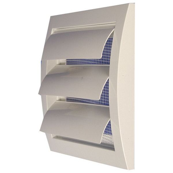 GRILLE PLASTIC 190X190/D125,WHITE