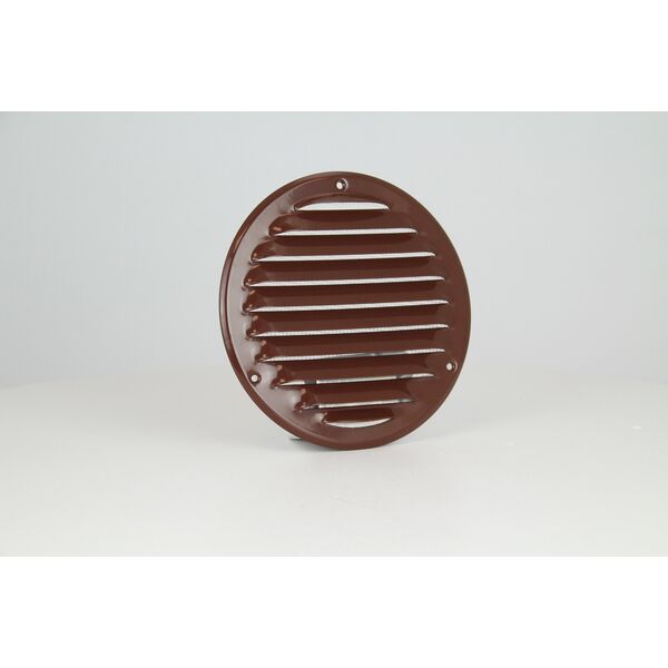 GRILLE METAL D125, BROWN