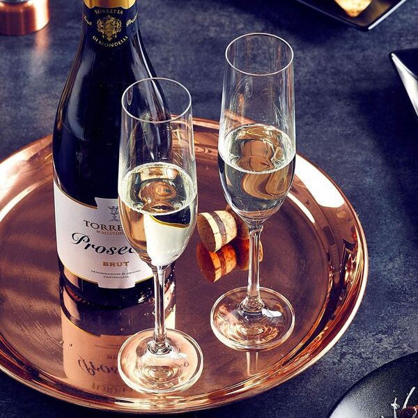 GLASS CHAMPANGE LV-FAM539F FAME215ML6PCS