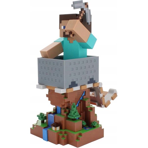 Cable Guys - Minecraft Steve Controller Stand