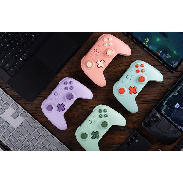 8BitDo Ultimate 2C Wireless Pad - wireless game controller, peach, PC / Android