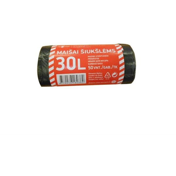 GARBAGE BAGS 30 L 8 MK 50 PCS.
