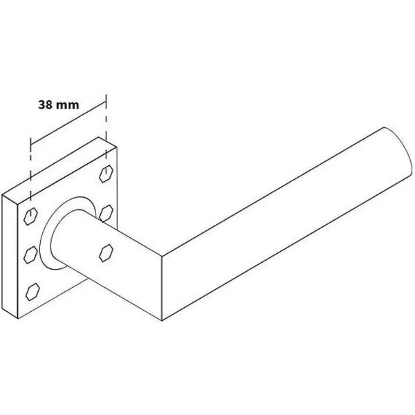 HANDLE DOOR NOVA STAINLESS STEEL