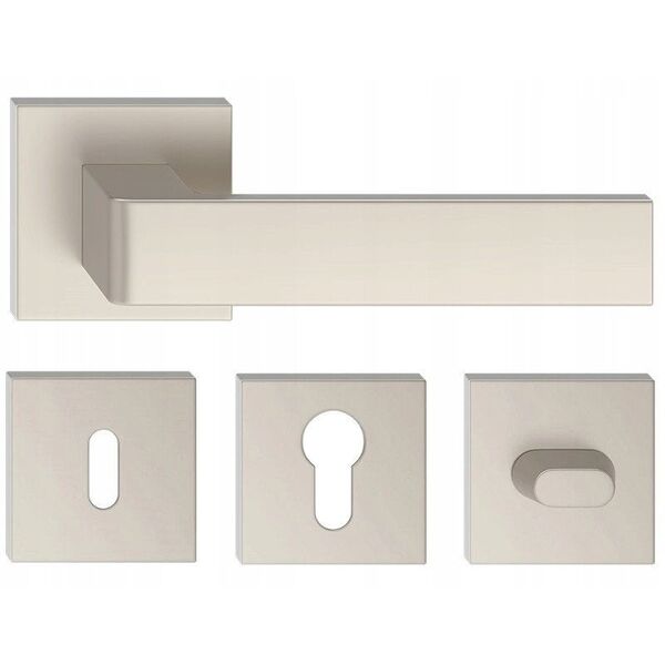 DOOR HANDLE RUMBA SATIN NICKEL