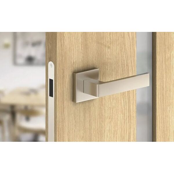 DOOR HANDLE RUMBA SATIN NICKEL