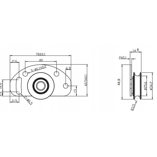WHEEL DOOR PUSH LOWER FAST D/50 (10/50)