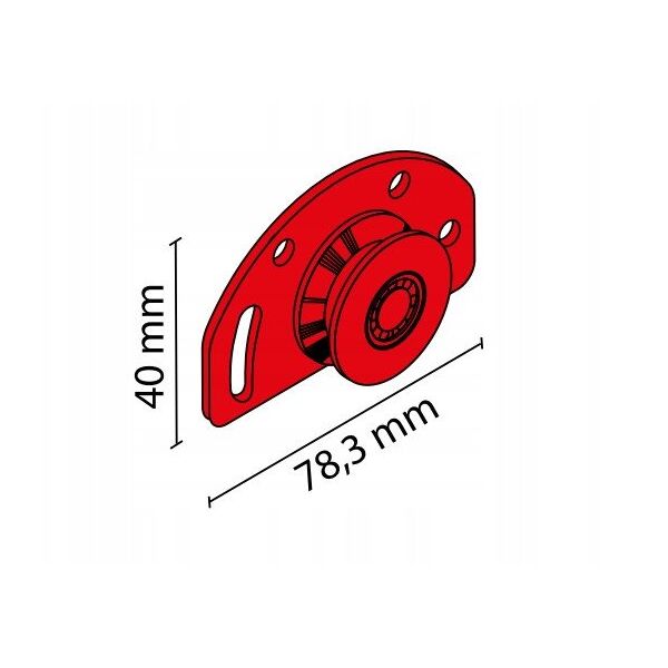 WHEEL DOOR PUSH LOWER FAST D/50 (10/50)
